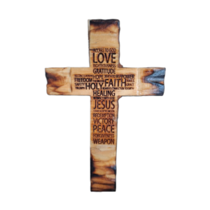 Detailed Wooden Cross