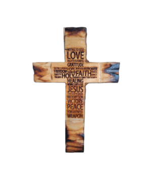 Detailed Wooden Cross